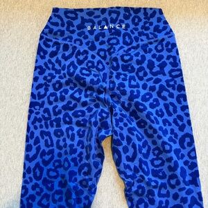 Balance Athletica Water Panther Lux flocked Leggings